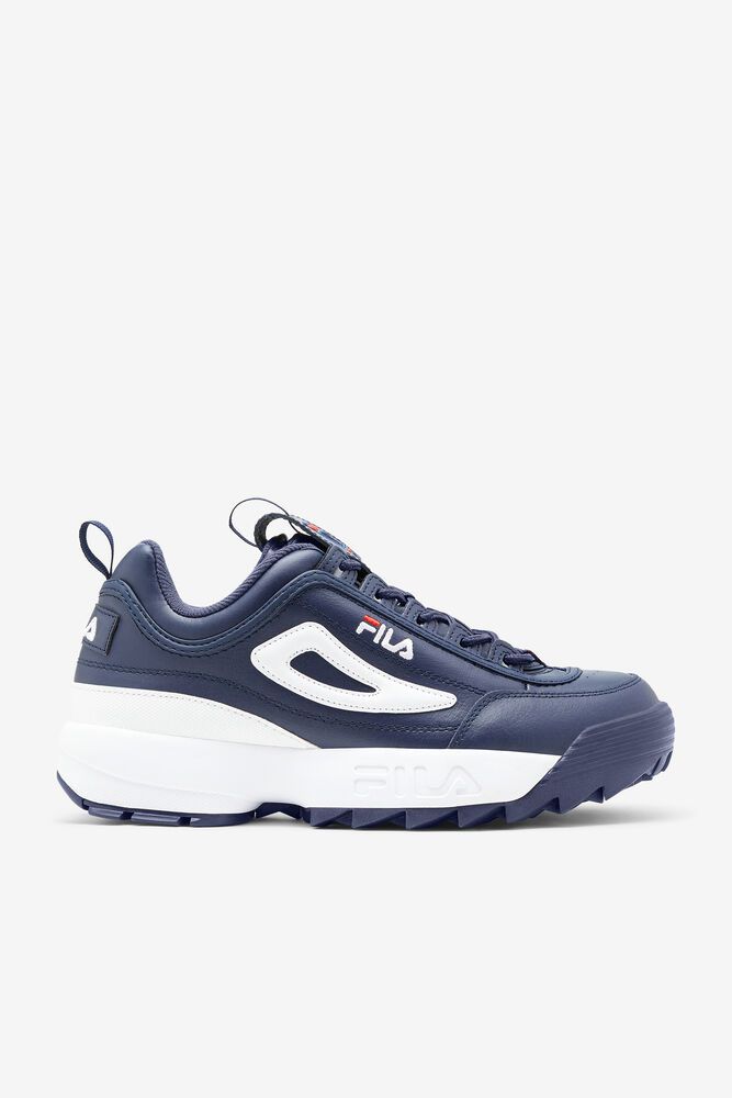 Fila Sneakers Mens Navy - Disruptor 2 Premium - Philippines 9358276-RI